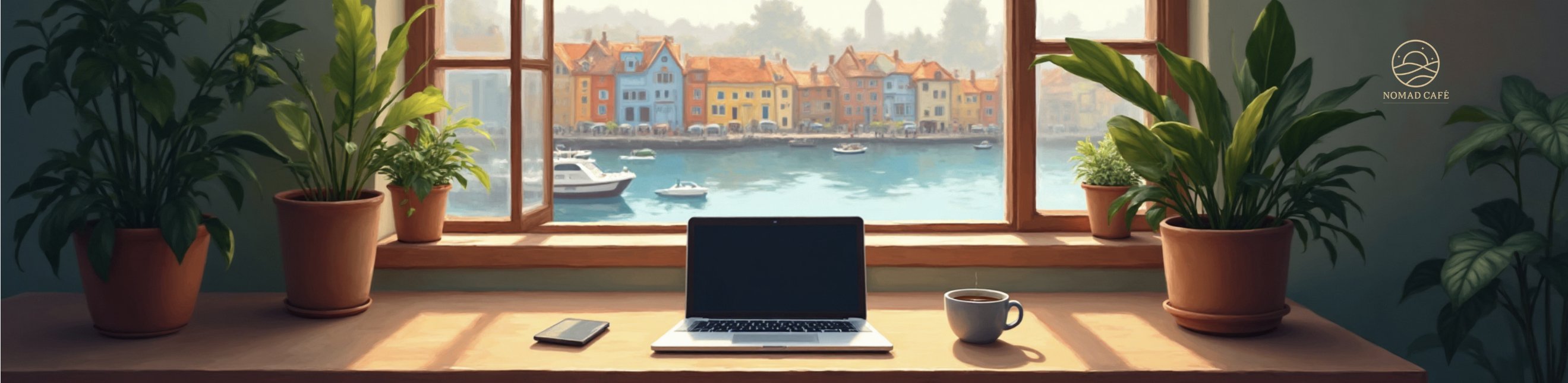 Laptop café